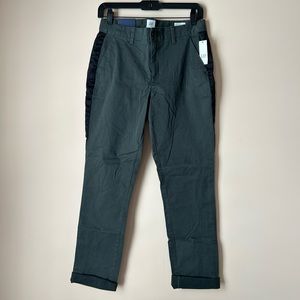 NWT Gap Dark Green Girlfriend Chinos